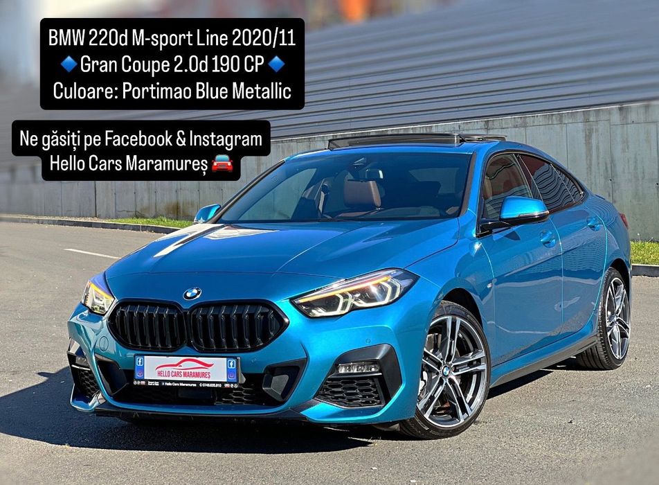 BMW Seria 2 Gran Coupe 220d 190 CP M-sport line