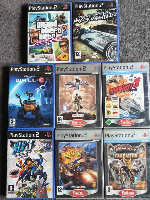 Joc PlayStation, GTA, NFS,Burnout,Soulcalibur