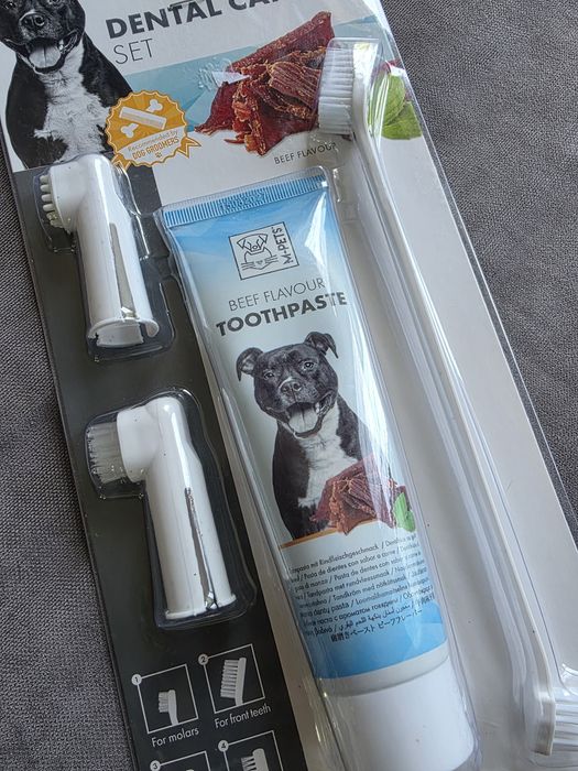 Набор для  ухода за зубами собак