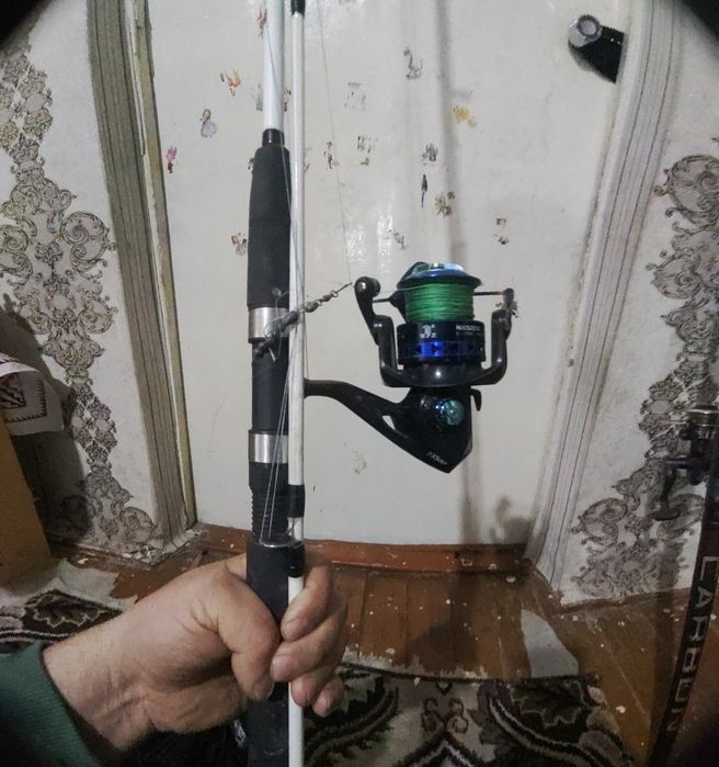 Спинг 2.40 и парковочный удичк 5 метр