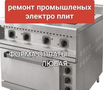 Ремонт Эл.духовок и плит.Форма оплати любая.