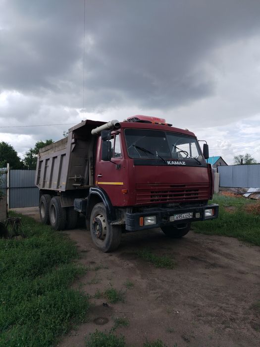 Услуги Камаз самосвал с прицепом