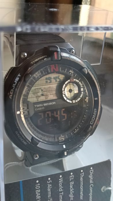 Ceas bărbătesc Casio SGW600H Twin Sensor(Busola/Termometru)Full Box& Garanție.)