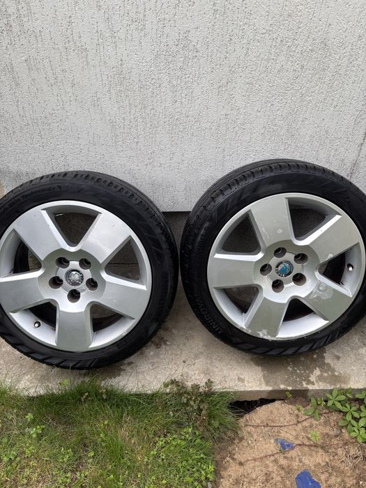 Vand jante Skoda pe 17” prindere 5x112 cu cauciucuri vara 225/45/17