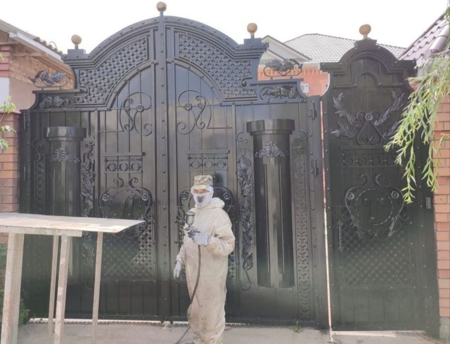 Покраска      варот