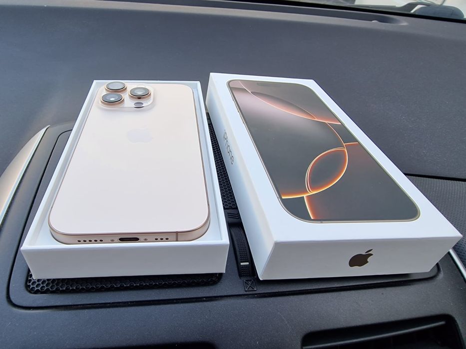 VAND IPHONE 16 PRO 128GB  - ca nou impecabil. FULL Box