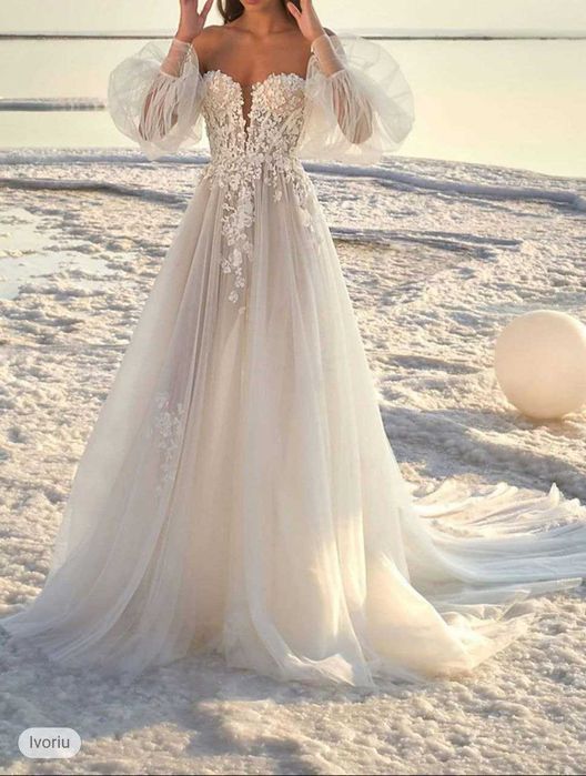 Rochie de mireasa NOUA, cu eticheta