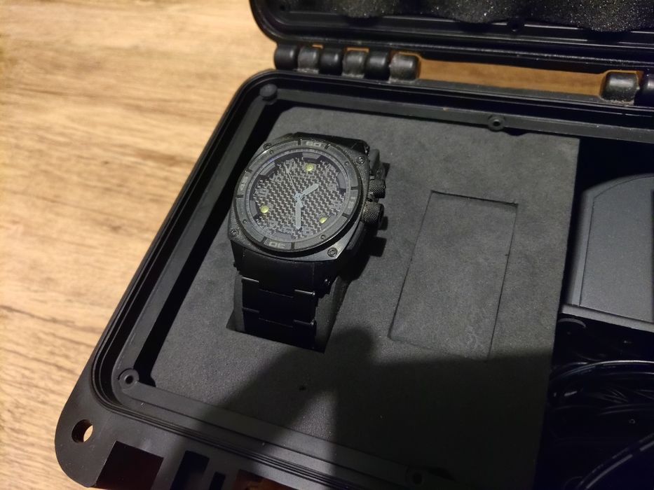 Ceas MTM Falcon BlackOnBlack Titanium