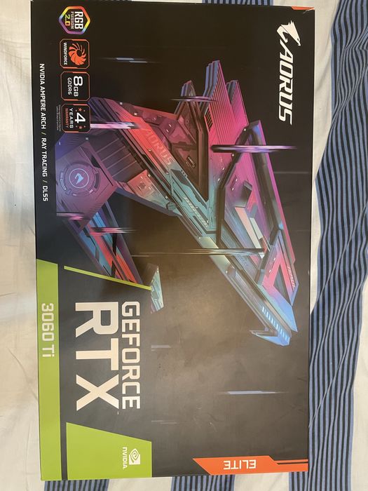 Aorus RTX 3060 ti elite 8Gb