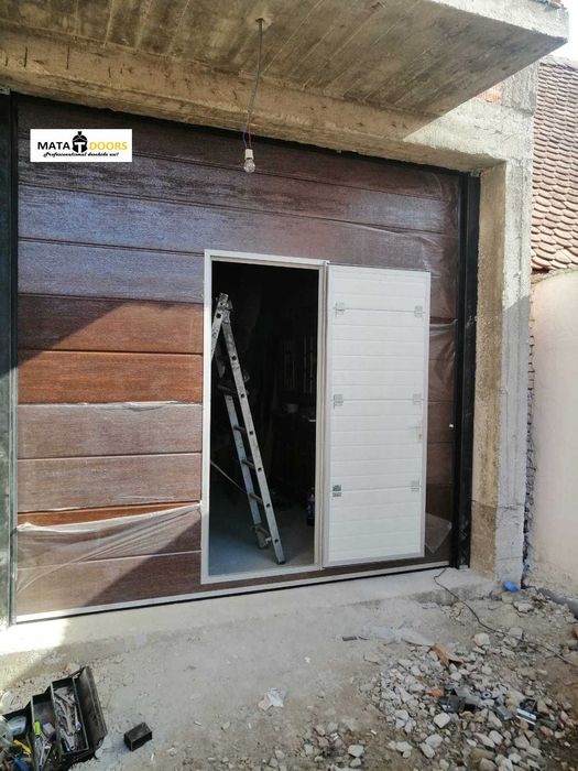 Usa wenge L2500xH2200 Usi garaj/usi hale/usi sectionale