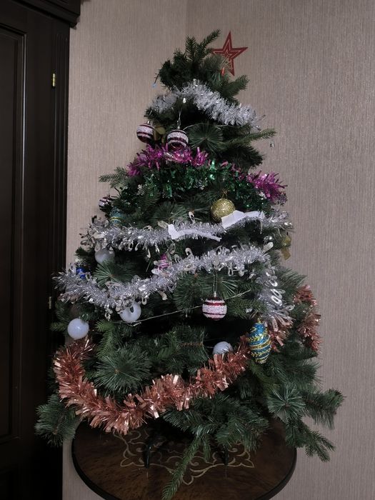 Елка новогодний с игрушками