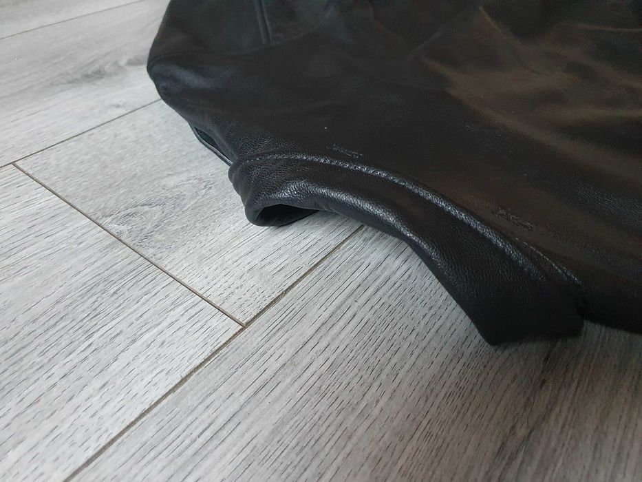 Geaca de piele bomber tip A-2 (Aviator) Made in USA - Marimea 36 (S)