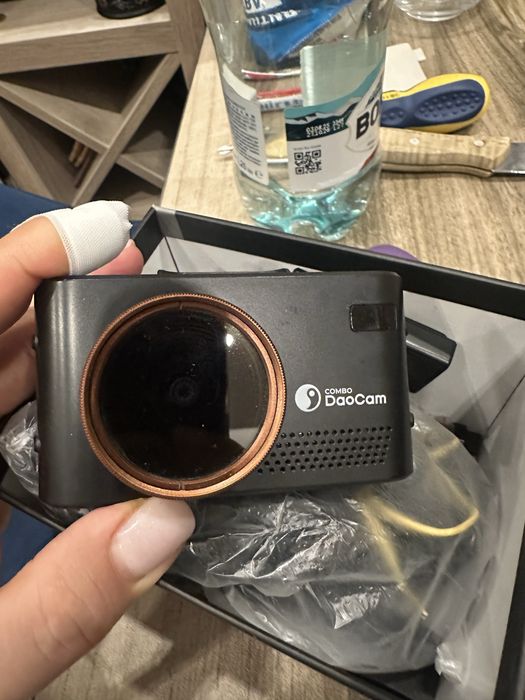 Видеорегистратор с антирадаром и камерой заднего вида Daocam combo