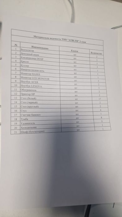 Продам столы тумбы кресла