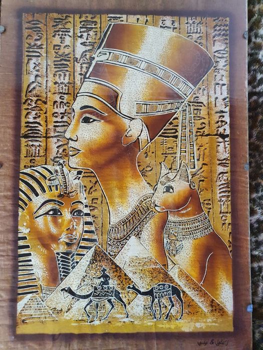 Картина папирус из Египта