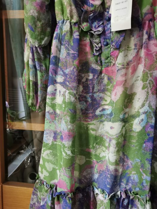 Rochie vernil cu imprimeu