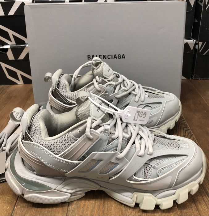 Balenciaga Track Icy Light Grey Full Box Verificare La Livrare