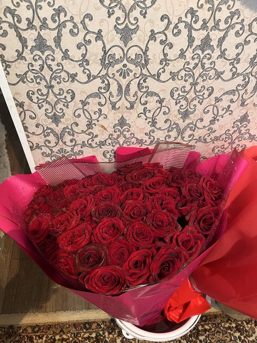 Цветы цветы 51 штук