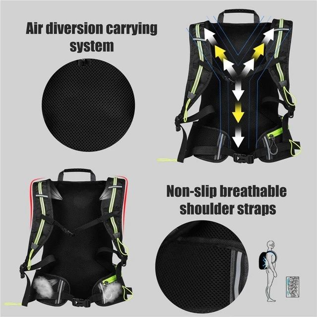 Rucsac 16 L ciclism drumeț munte bicicletă trotineta impermeabil bike