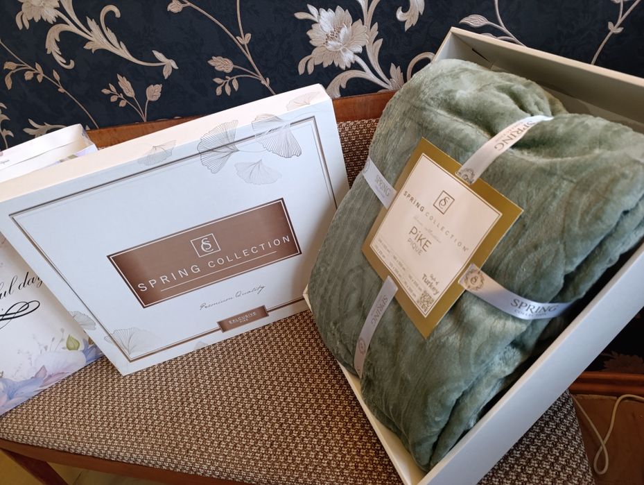 Подарочный вариант турецкий пайковый плед