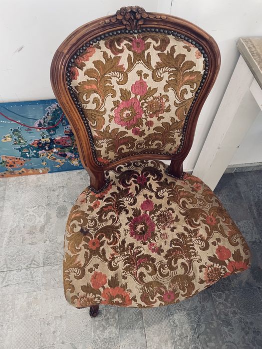 Стол ретро старинен барок луи 4 бр