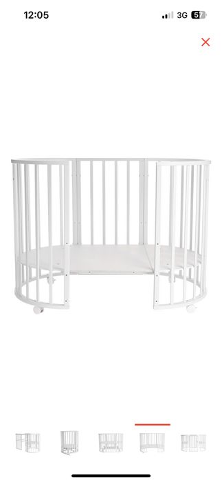 Манеж-кровать почти новая