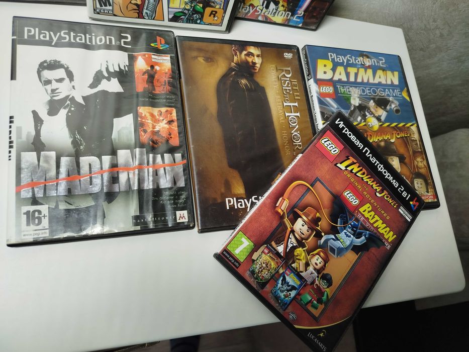 Playstation 2 диски продам комплектом