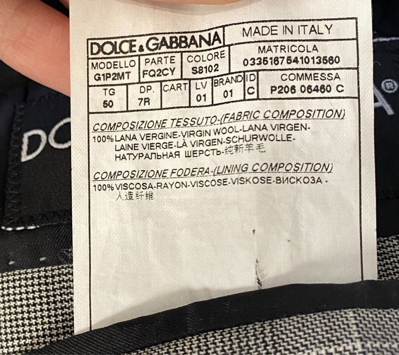Винтажный костюм Dolce & Gabbana
