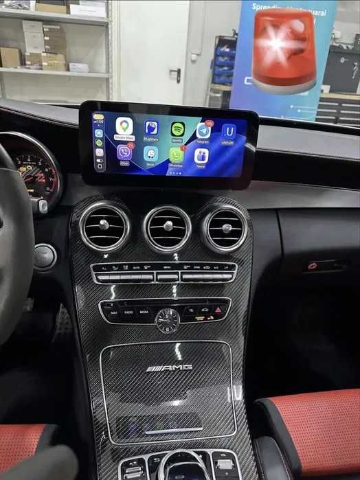 Navigatie Dedicata Android Carplay Wireless Mercedes Benz W205 W446 W447 X253 C GLC V CLASS