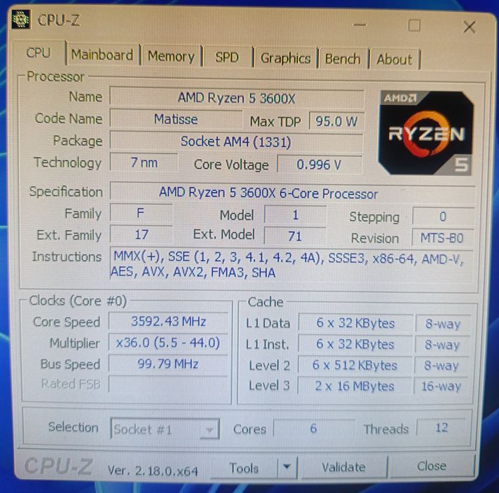 Ryzen 5 3500X и 3600Х (AM4)