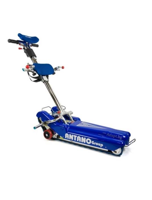 Устройство за изкачване на стълби за инвалидни колички