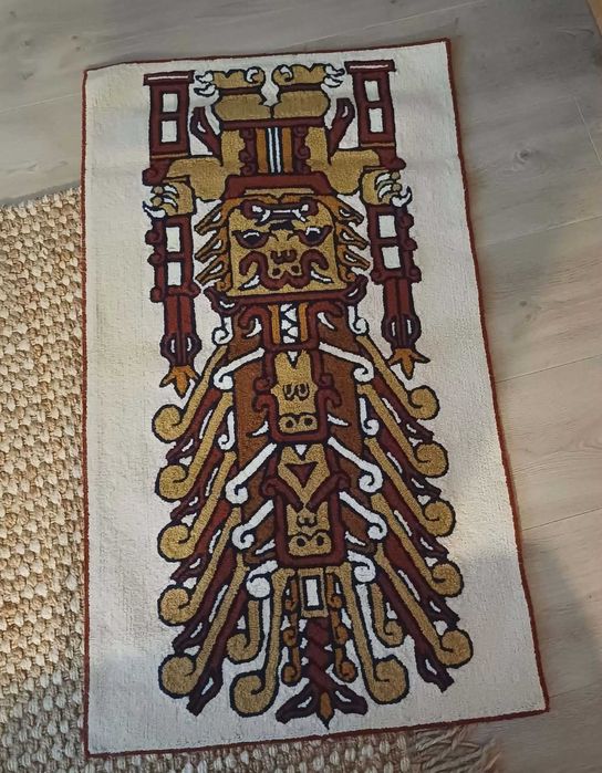carpetă de perete cu design mayas
