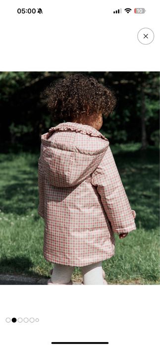 Next Куртка плащ утепленная