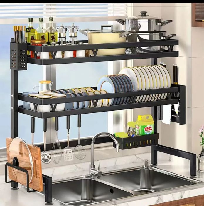 Кухонная полка для хранение посуды,