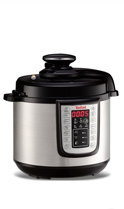 Oala sub presiune electrica Tefal, 1200W, 25 de programe, 5,8 L
