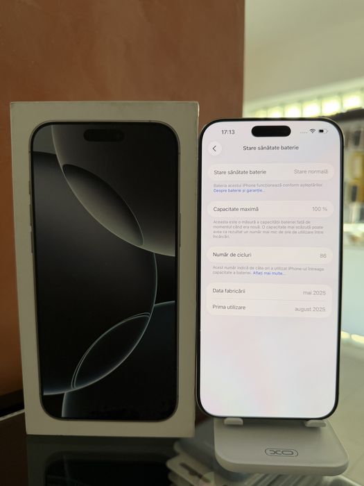 iPhone 16 pro max Pret 4500 lei fix