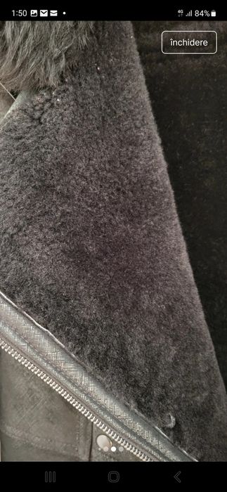 Cojoc Vesa, negru, marimea 42