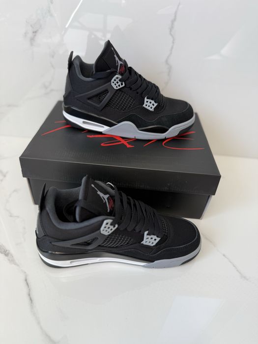 Air Jordan 4 Retro Black Canvas Full Box VerificareColet Size 35,5-45