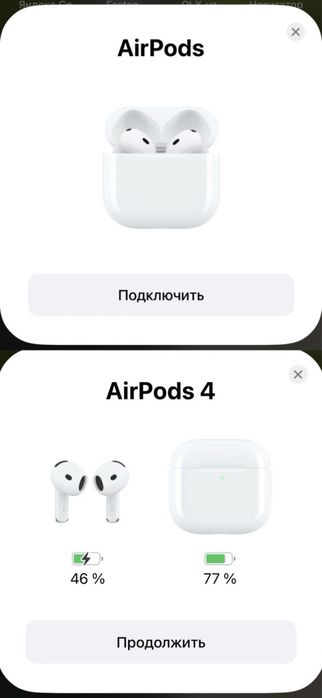 AirPods 4 ANC с 100% шумоподавлениям Type-C
