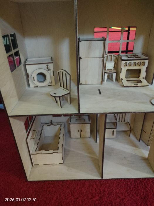 Домик для кукол для девочки