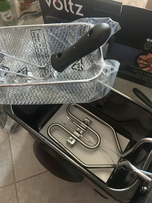 Нов фритюрник Oliver Voltz OV51980P – 2000W, 2л