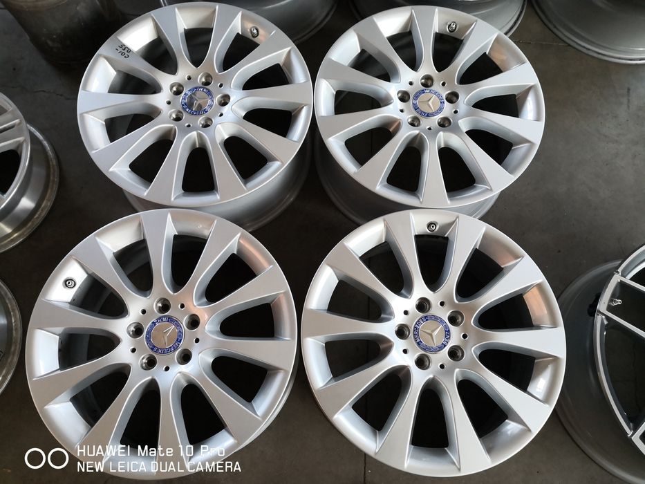 5х112 мерцедес Mercedes w176 5x112 18 цола оригинални джанти с датчици