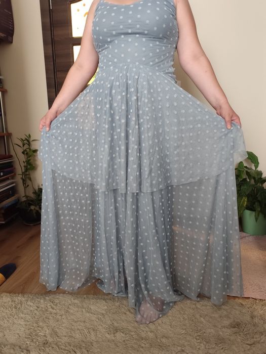 Lace and beads голяма  рокля