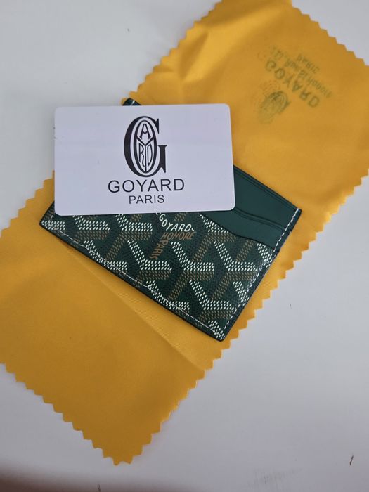 Card holder goyard // verde