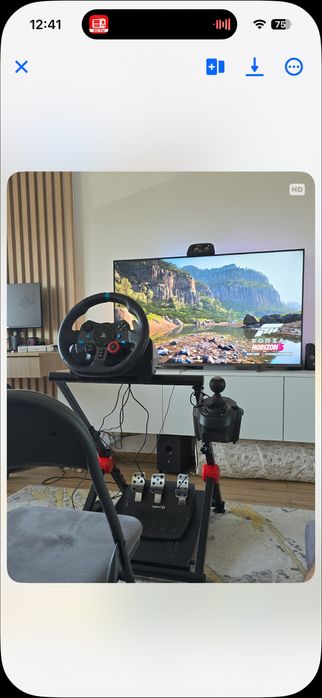 Set Logitech g29 full set: volan, schimbator si cadru