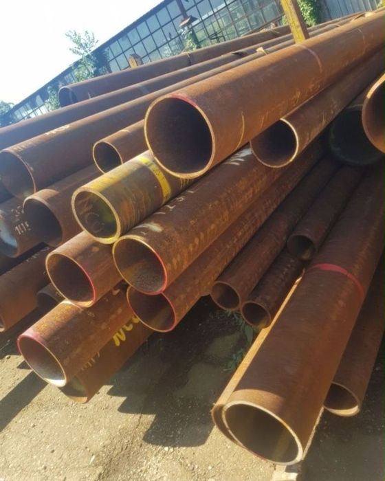 Teava metalica noua trasa laminata 168X12, 219X14, 273X14, 324X14, 355,6X14, 406X14, 508X14