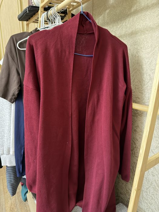 Кардиган бордовый Xs S