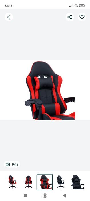 Геймърски стол нов