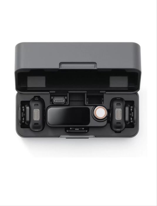 Микрофон DJI DJI Mic 3 2 TX + 1 RX + Charging Case Черный