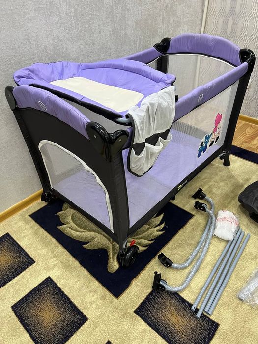 Детская кроватка манеж